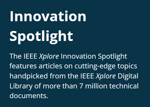 IEEE Innovation Spotlight